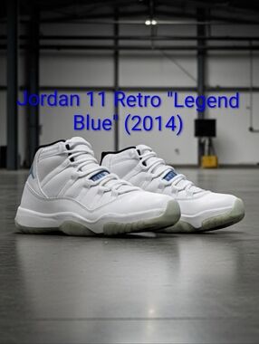Jordan 11 Retro "Legend Blue" (2014) Mens 10 Womens 11.5 OG BOX EUC